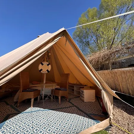 Lyxtält Witte Merel Glamping *